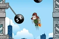 Spillet er fritt inspirert av det populære spillet Swing Copter