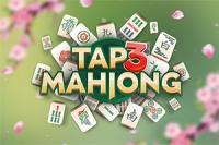 Par matchende brikker og tøm brettet i Tap 3 Mahjong
