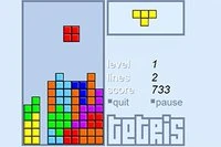 Spill runder med tetris i dette klassiske Tetris-spillet