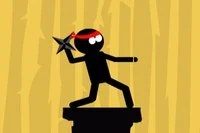 Kast ninjastjerner på de andre ninjaene i dette episke kampspillet!