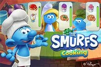 Hjelp Smurfekokken med å forberede landsbyfesten i Smurfene Matlaging.