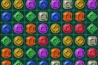 Løs eldgamle gåter og samle gjenstander i match3-spill online