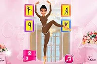 Hjelp Ballerina Tina å øve på danseopptredenen hennes