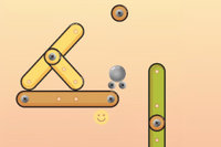 Kan du føre platen eller ballen til emoji-smileyen uten å falle av kanten?
