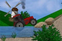Kjør traktor og gjør deg klar for et sprøtt off-road løp