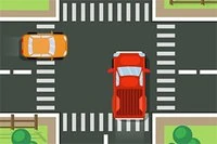 Du står ved et veikryss, må stoppe bil eller motorsykkel