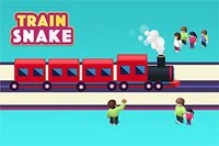 Train Snake er et top-down arkadespill hvor du er togfører