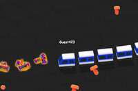 TrainWar.io 3D er et spennende togspill i en livlig 3D-verden