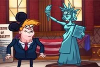 Troll Face og vennene hans drar tilbake til Amerika