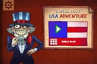 Prøv å fullføre alle trollingnivåene med USA-tema!