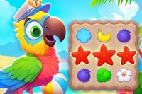 Legg ut på et fargerikt eventyr i Tropical Match!