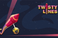 Svev, krets, og overlev i Twisty Lines – den ultimate romreisen i et 2D-univers!