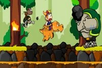 Modige viking Olaf temmet en drage