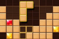 Wood Block Journey er et puslespill med trekubber i sudoku-rutenett