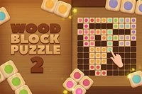 Finn plass til brikkene i Wood Block Puzzle 2