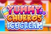 Yummy Churros Ice Cream: Et deilig iskremspill for å lage og spise