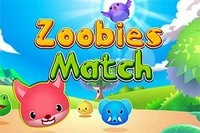 Klassisk Match 3-spill med Zoobies